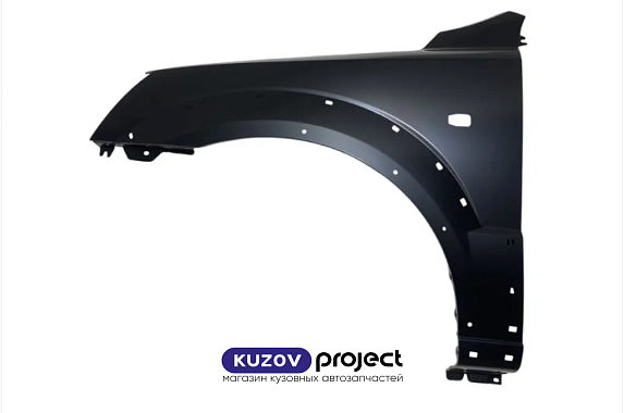 Крыло с отверстием под повторитель / под расширитель Kia Sorento 2002-2011 Левое (Тайвань)