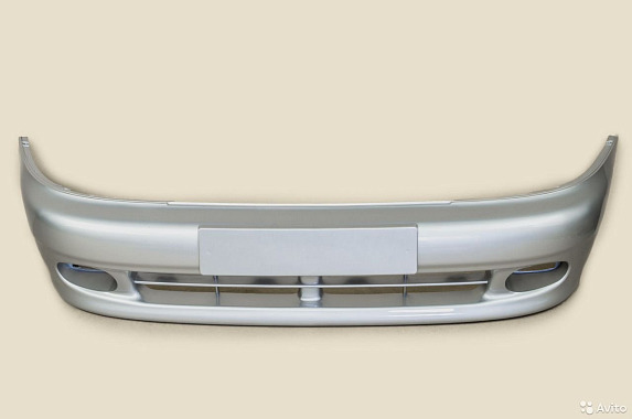 Бампер передний Chevrolet Lanos 2005- Россия Pannacota (FE87-1167)(Бежевый металлик)