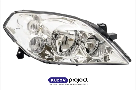Фара правая под электрический корректор Nissan Primera (P12) 2001-2008 (DEPO / Тайвань)
