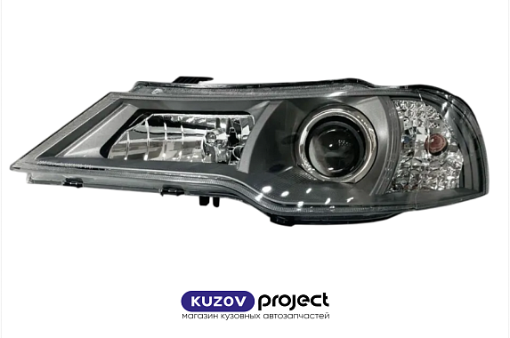 Фара левая Daewoo Nexia 2008-2016 под электрический корректор (Китай)