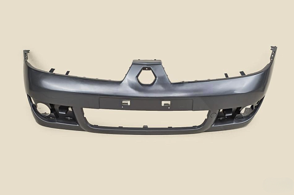Бампер передний под птф Renault Clio Symbol 2006-2008 (Тайвань)
